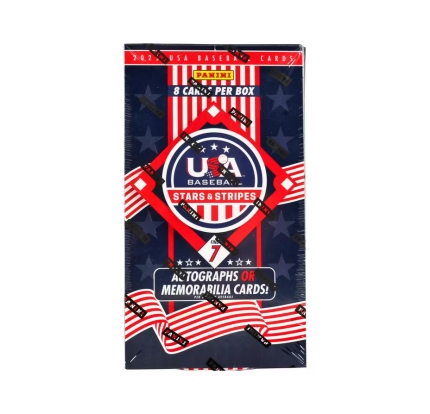 2025 Panini Stars and Stripes USA Baseball Hobby Box