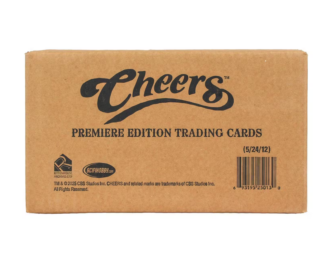 2025 Rittenhouse 2025 Cheers Premiere Edition Trading Cards Hobby 12-Box Case - Image 3