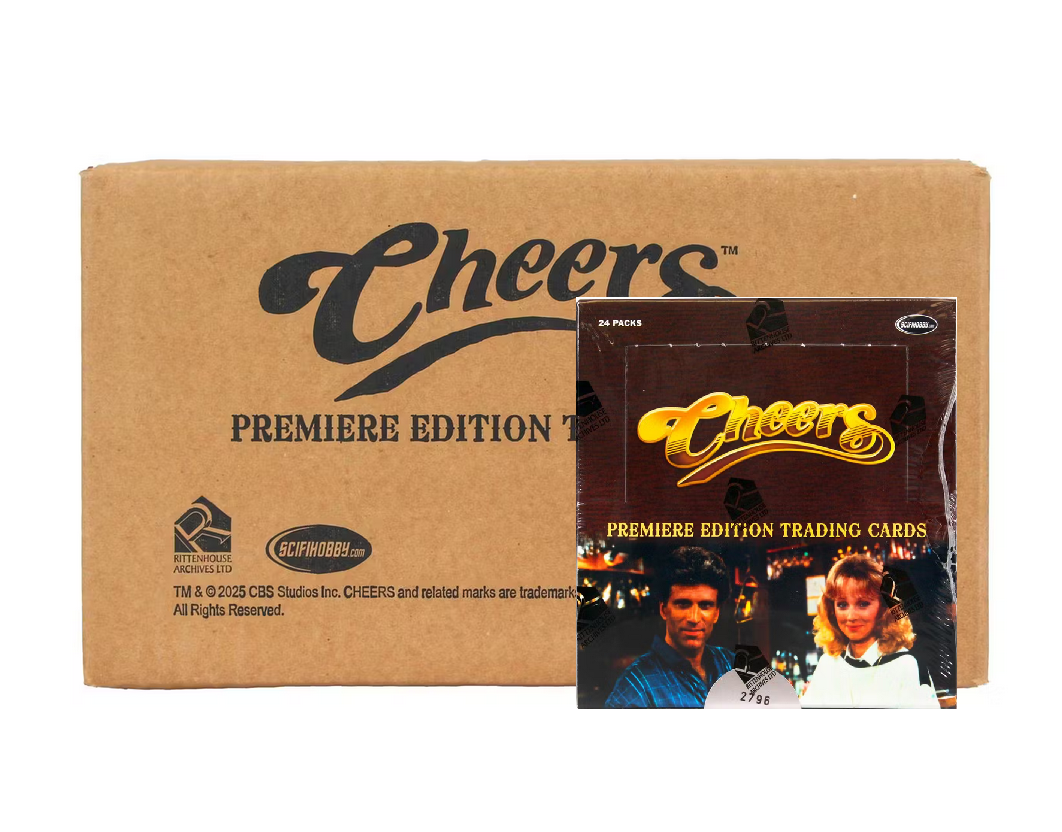 2025_Rittenhouse_2025_Cheers_Premiere_Edition_Trading_Cards_Hobby_12-Box_Case2 2025 Rittenhouse 2025 Cheers Premiere Edition Trading Cards Hobby 12-Box Case - Image 1