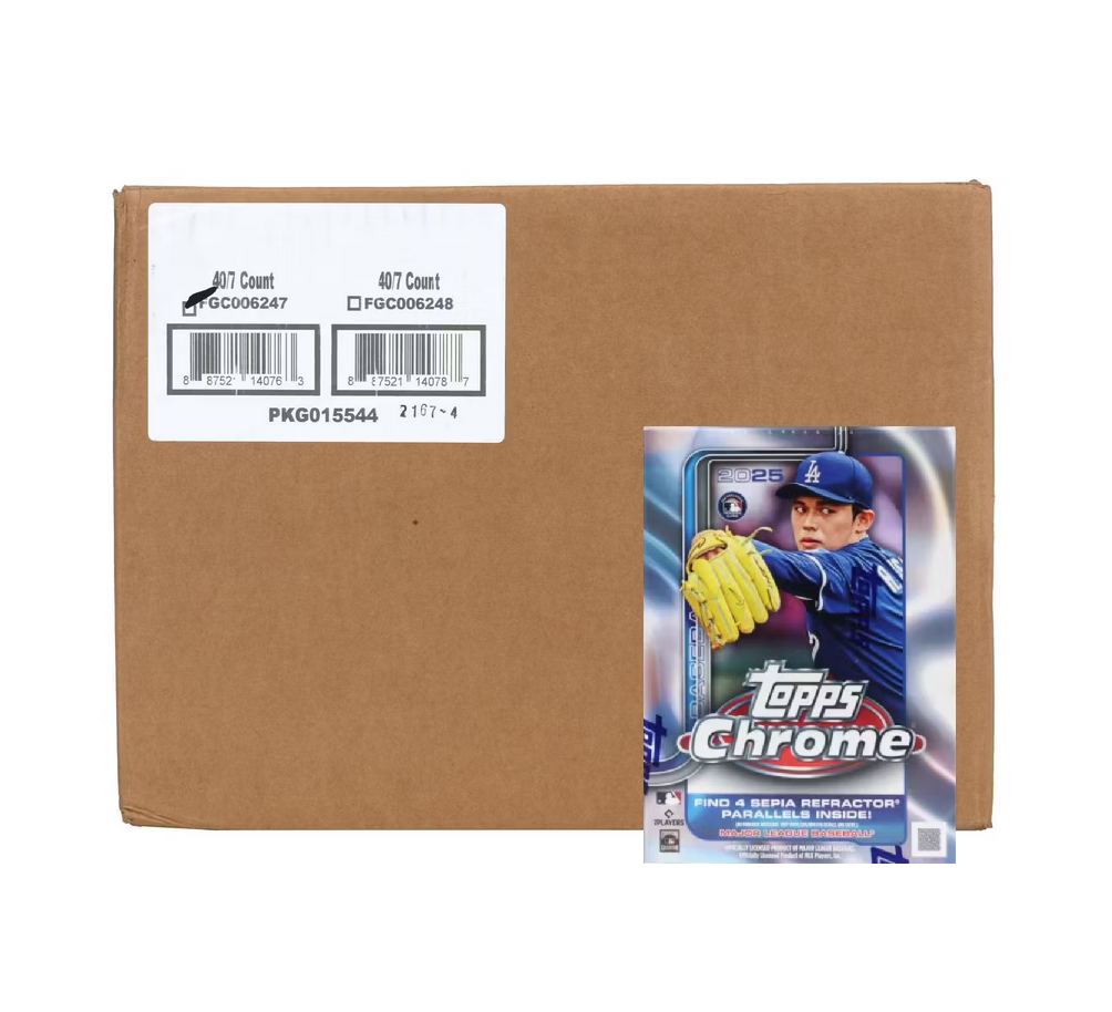 2025_Topps_Chrome_Baseball_Blaster_40-Box_Case2 2025 Topps Chrome Baseball Blaster 40-Box Case - Image 1