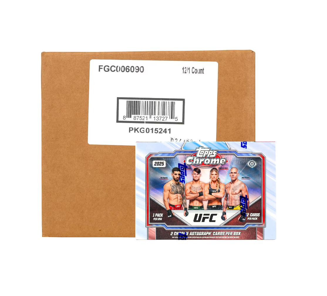 2025_Topps_Chrome_UFC_Breaker_s_Delight_12-Box_Case2 2025 Topps Chrome UFC Breaker's Delight 12-Box Case - Image 1