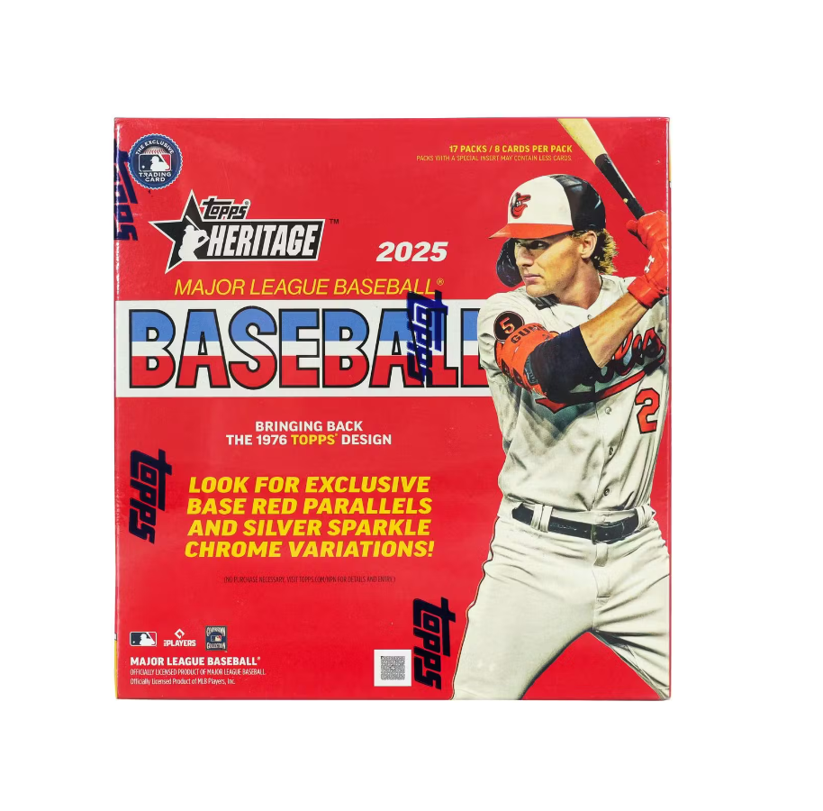 2025 Topps Heritage Baseball Mega 20-Box Case - Image 2
