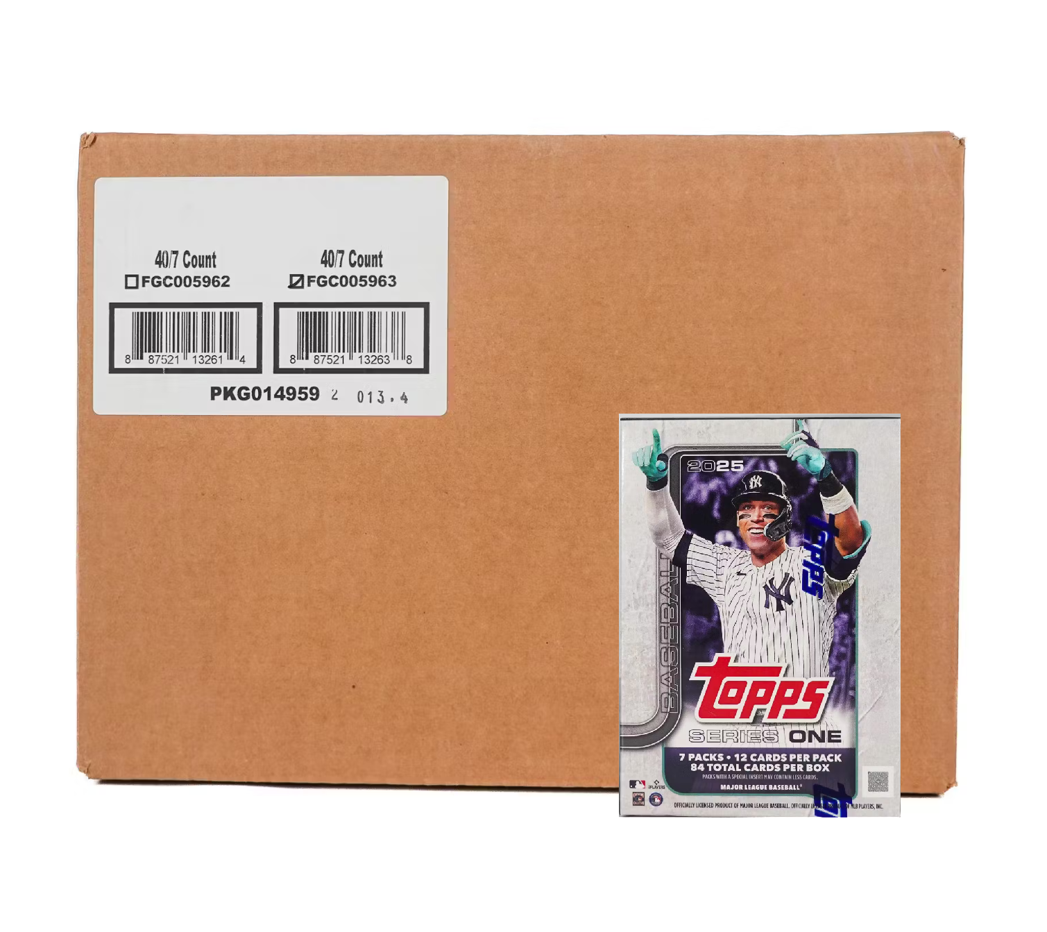 2025_Topps_Series_1_Baseball_Blaster_40-Box_Case2 2025 Topps Series 1 Baseball Blaster 40-Box Case - Image 1