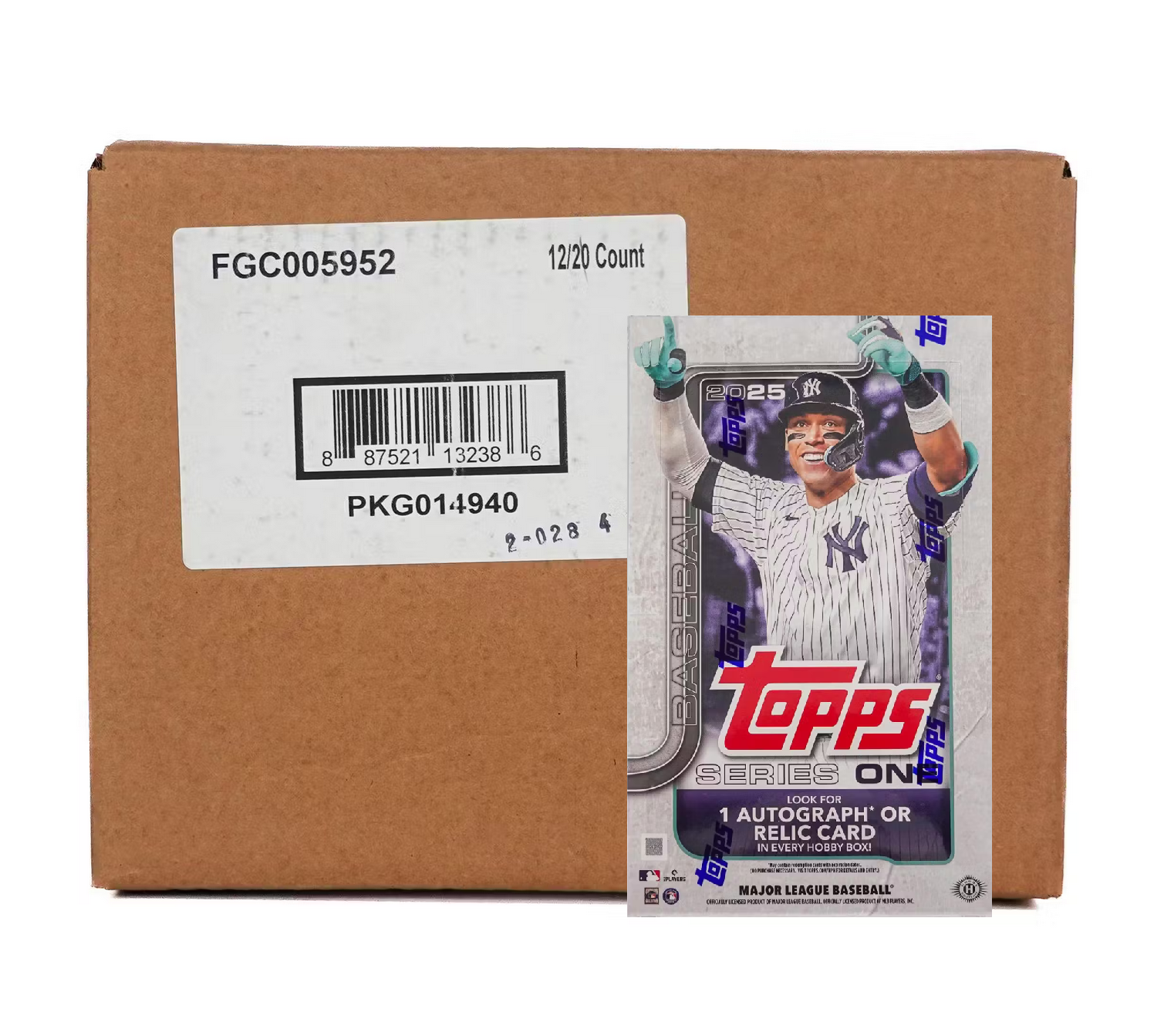 2025_Topps_Series_1_Baseball_Hobby_12-Box_Case2_9524d4cb-e839-4407-b7b8-b843cceed82e 2025 Topps Series 1 Baseball Hobby 12-Box Case - Image 1