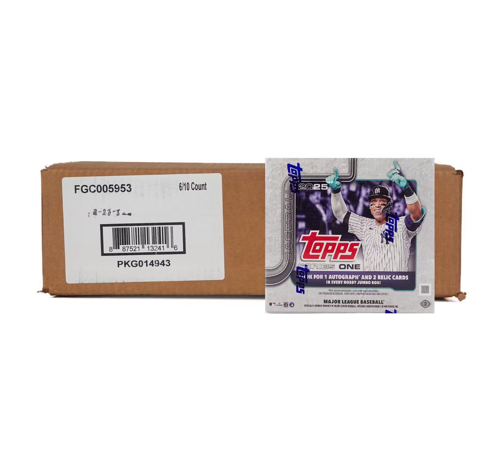 2025_Topps_Series_1_Baseball_Hobby_Jumbo_6-Box_Case2 2025 Topps Series 1 Baseball Hobby Jumbo 6-Box Case - Image 1