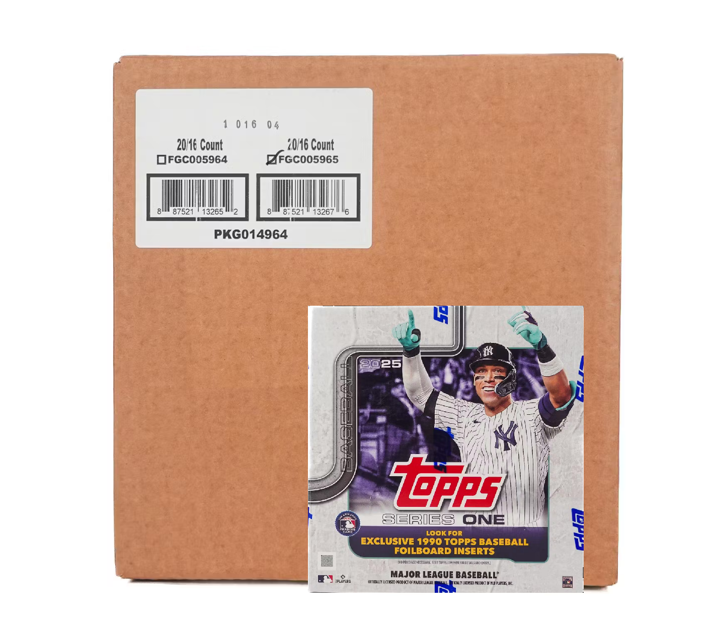 2025_Topps_Series_1_Baseball_Monster_20-Box_Case2 2025 Topps Series 1 Baseball Monster 20-Box Case - Image 1