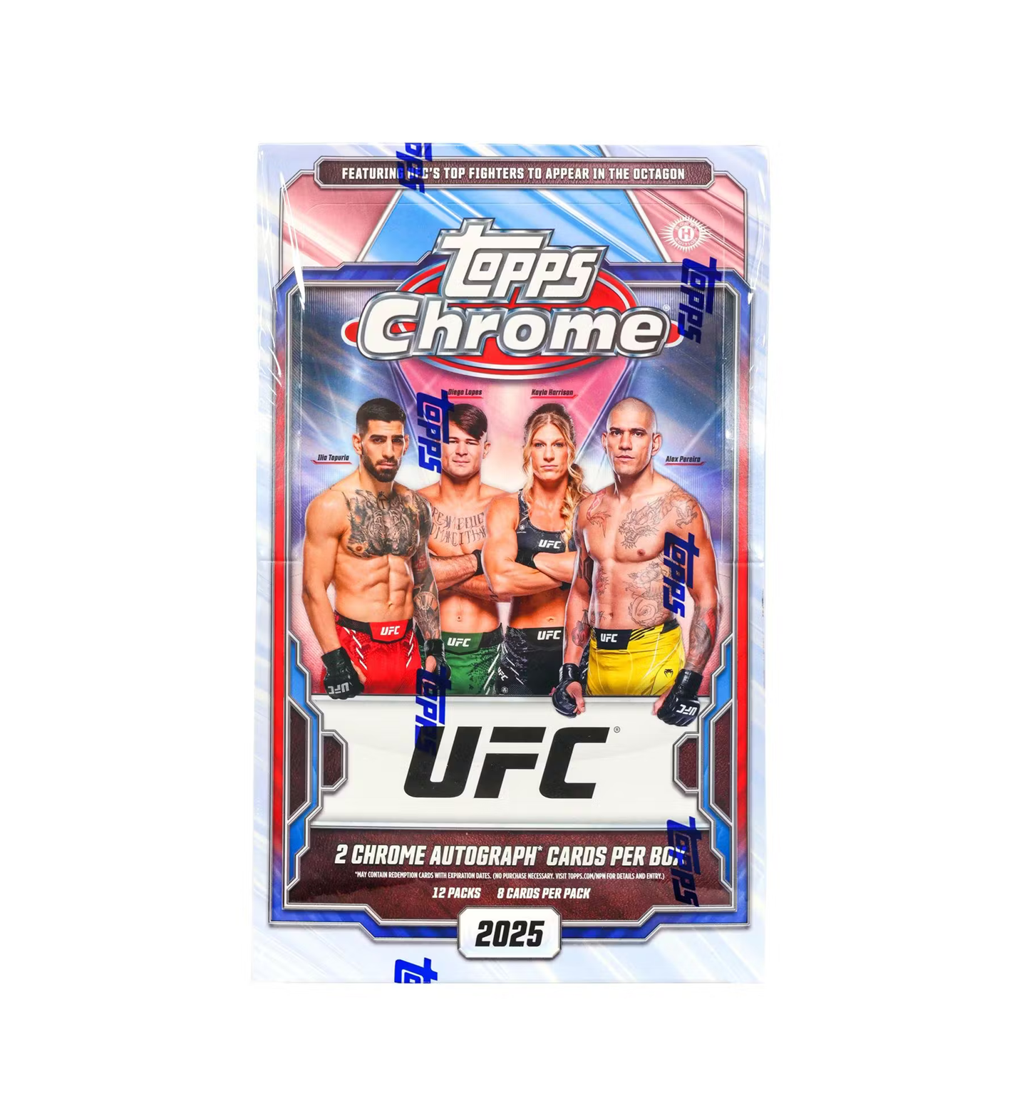 2025_Topps_UFC_Chrome_Hobby_Box 2025 Topps Chrome UFC Hobby Box - Image 1
