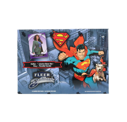 2025 Upper Deck Fleer Brilliants Superman Mega Box of