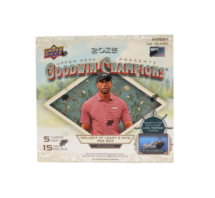 2025 Upper Deck Goodwin Champions Hobby Pack