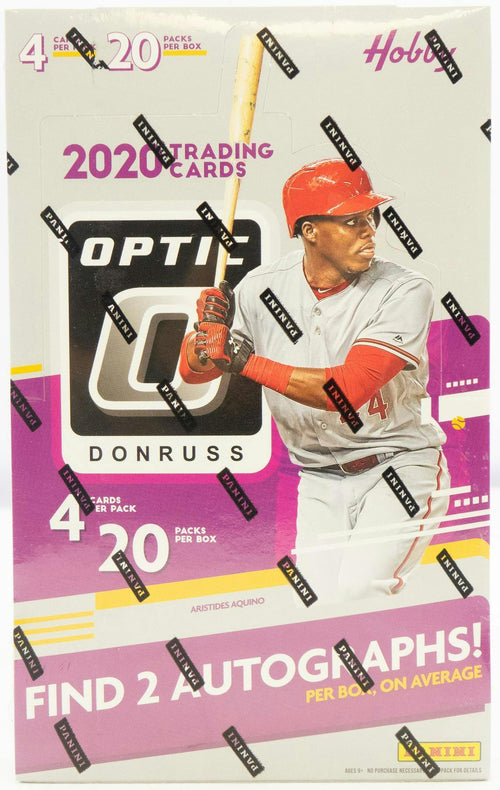 20panprizbaseop_b_f_1_ed387718-974b-478a-9ec1-fd9871d0f1ee_500x_jpg 2020 Panini Donruss Optic Baseball Hobby Box - Image 1