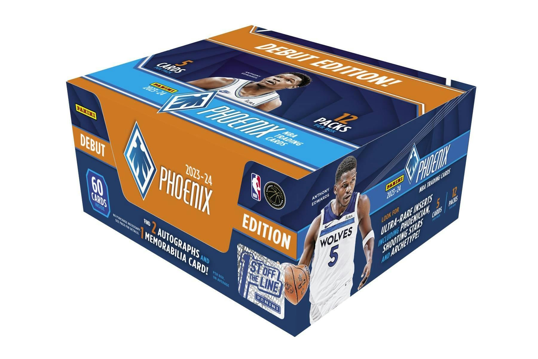 23-24_phoenix_bk_fotl_jpg 2023/24 Panini Phoenix Basketball 1st Off The Line FOTL Hobby Box - Image 1