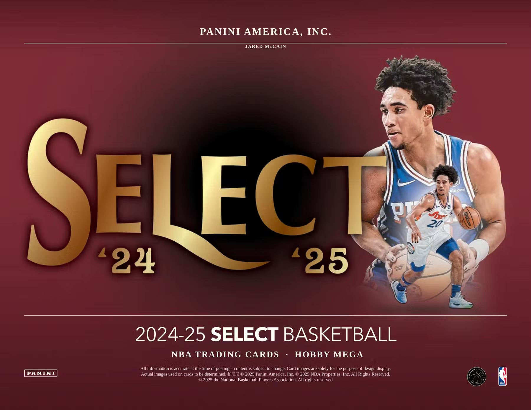 24-25selectbk_pis_hobbymega-1_jpg 2024-25 Panini Select Basketball Hobby Mega 20-Box Case - Image 1