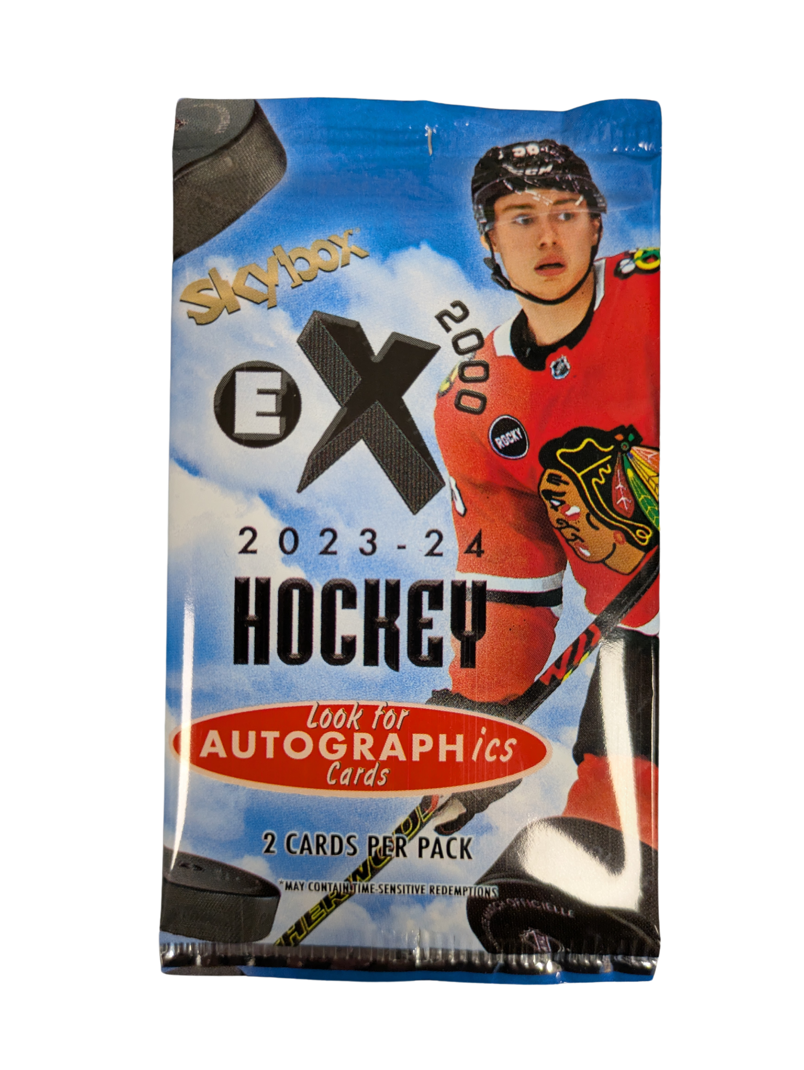 2fca18d4-8fc1-4adf-a517-adddaf43fa2b 2023-24 Upper Deck Skybox E-X 2000 Hockey Hobby Pack - Image 1