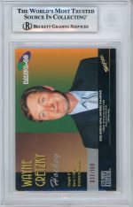 2022 Skybox Metal Universe Champions '97-98 Retro Precious Metal Gems Red Wayne Gretzky #RMUC40 BGS 8.5 - Image 2