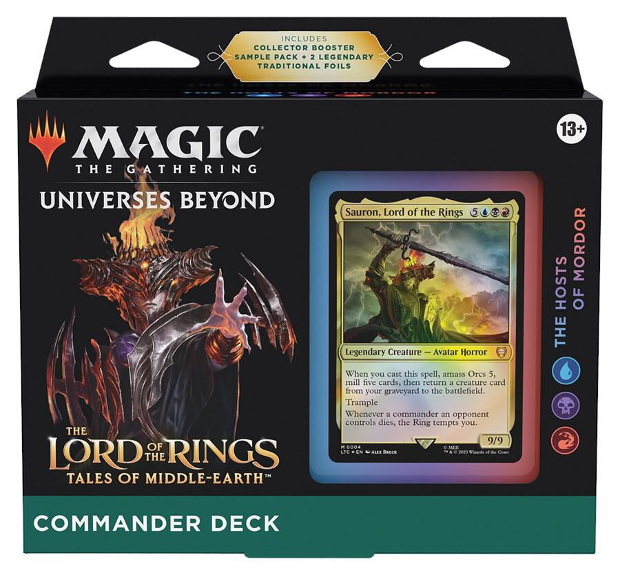 488293_in_1000x1000_jpg The Lord of the Rings: Tales of Middle-Earth Commander Deck - The Hosts of Mordor - Image 1