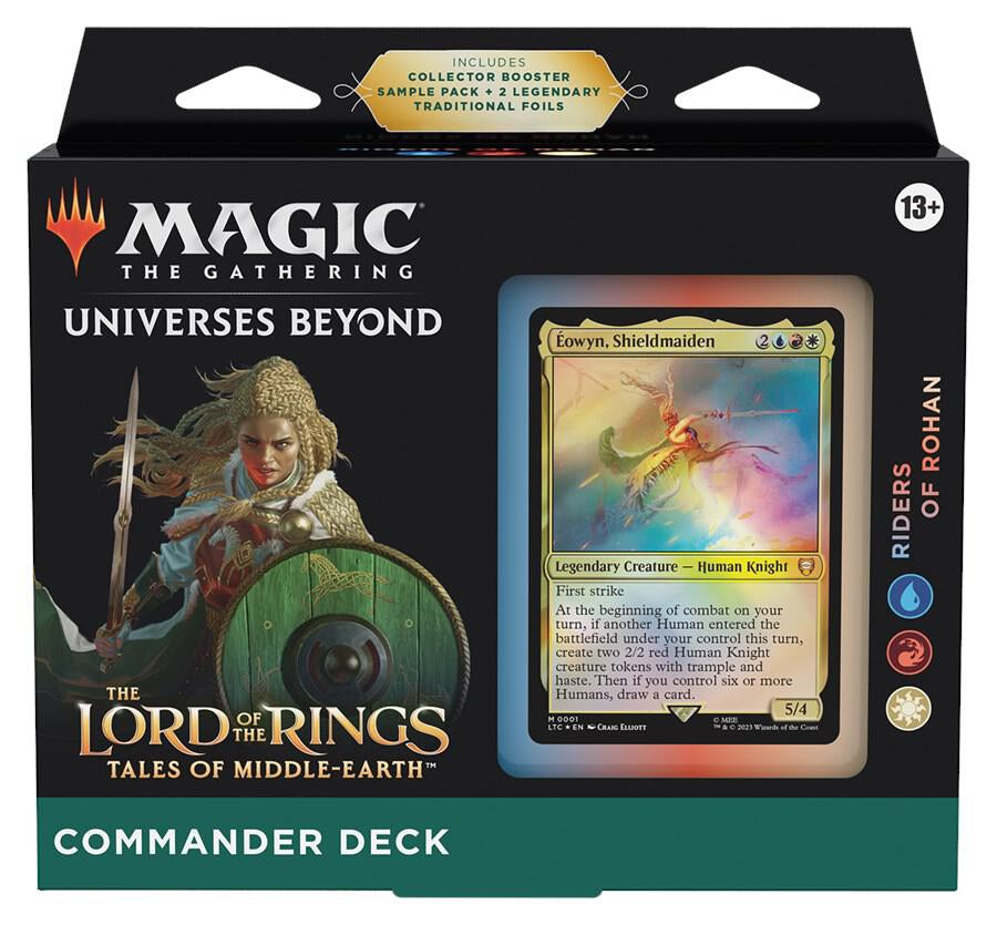 488296_in_1000x1000_jpg The Lord of the Rings: Tales of Middle-earth Commander Deck - Riders of Rohan - Image 1