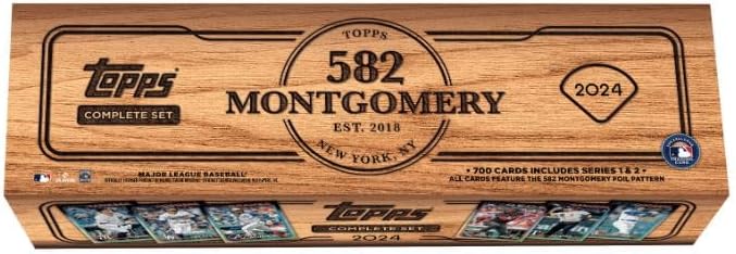 51SV45T3vQL._AC 2024 Topps Baseball Factory Set - 582 Montgomery Version - Image 1