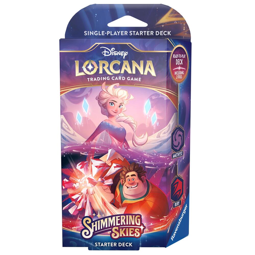 555144_in_1000x1000_549e0b22-9e47-4035-91f1-f8508aad2cb6 Disney Lorcana: Shimmering Skies Starter Deck (Amethyst & Ruby) - Image 1