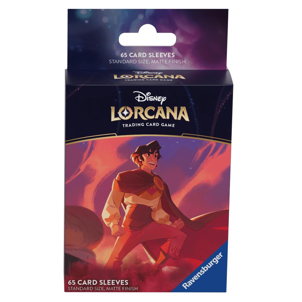 555152_in_1000x1000_30e2ab1e-319d-4a33-b9c6-1360d94c758b Disney Lorcana Card Sleeves - Aladdin - Heroic Outlaw (65-Pack) - Image 1
