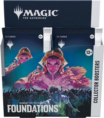 Magic: The Gathering Foundations Collector Booster 6-Box Case