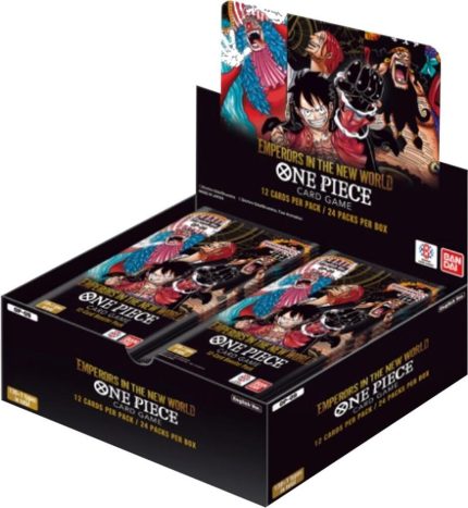 One Piece TCG Emperors in the New World Booster 12-Box Case (OP09)