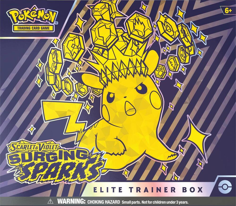 565630_in_1000x1000_8f690e2d-6514-4e45-bda1-495a4ae8d169 Pokemon Scarlet & Violet: Surging Sparks Elite Trainer 10-Box Case - Image 1