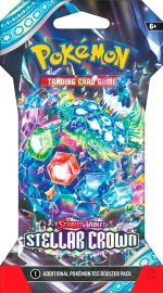 Pokémon Scarlet & Violet: Stellar Crown Sleeved Booster Pack - Image 2