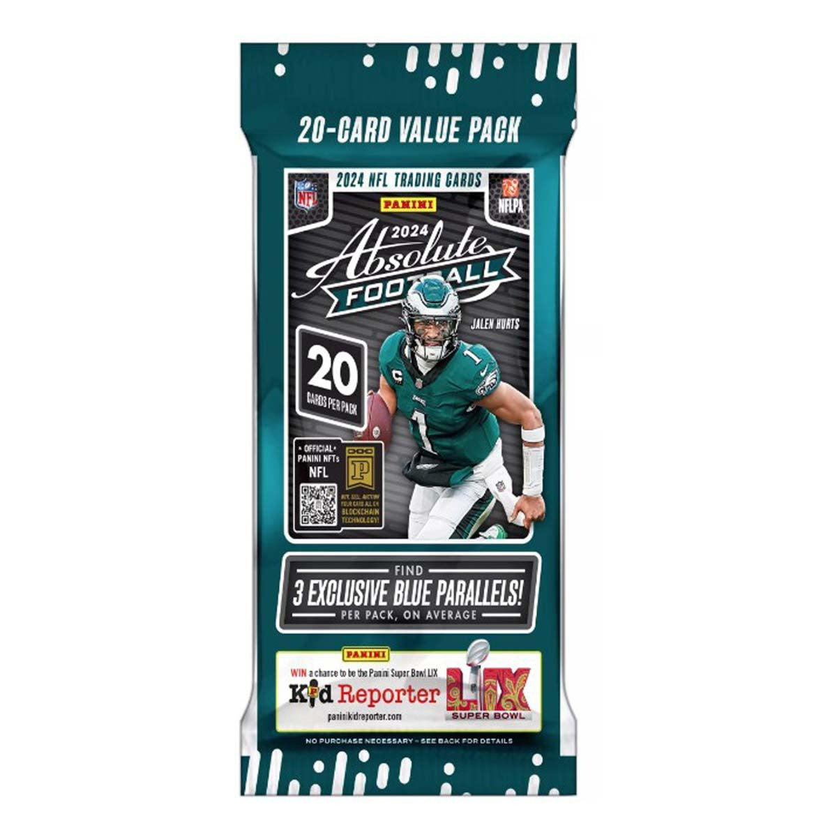 74613416808 2024 Panini Absolute Football Value Cello Pack - Image 1
