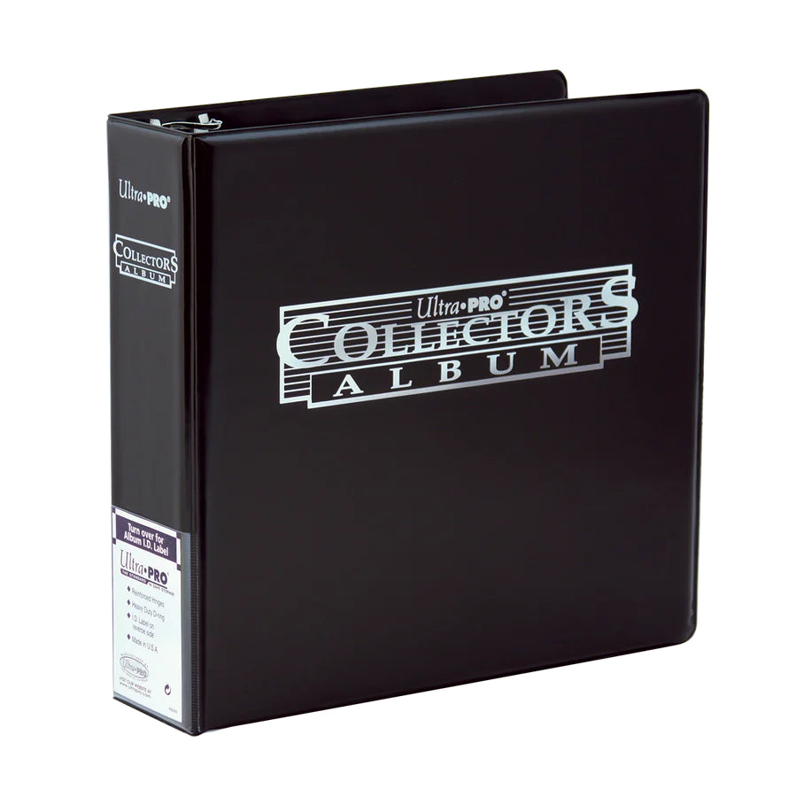 81406_3inCollectorsAlbum_Black_9e861589-3aed-4ac4-9db5-2076fa40578a_png Ultra Pro 3" Collectors Trading Card Album - Black - Image 1