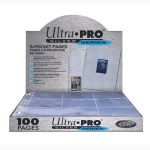 Ultra Pro Silver Series 9-Pocket Pages (100ct) for Standard Size Cards - Image 2