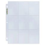 Ultra Pro Silver Series 9-Pocket Pages (100ct) for Standard Size Cards