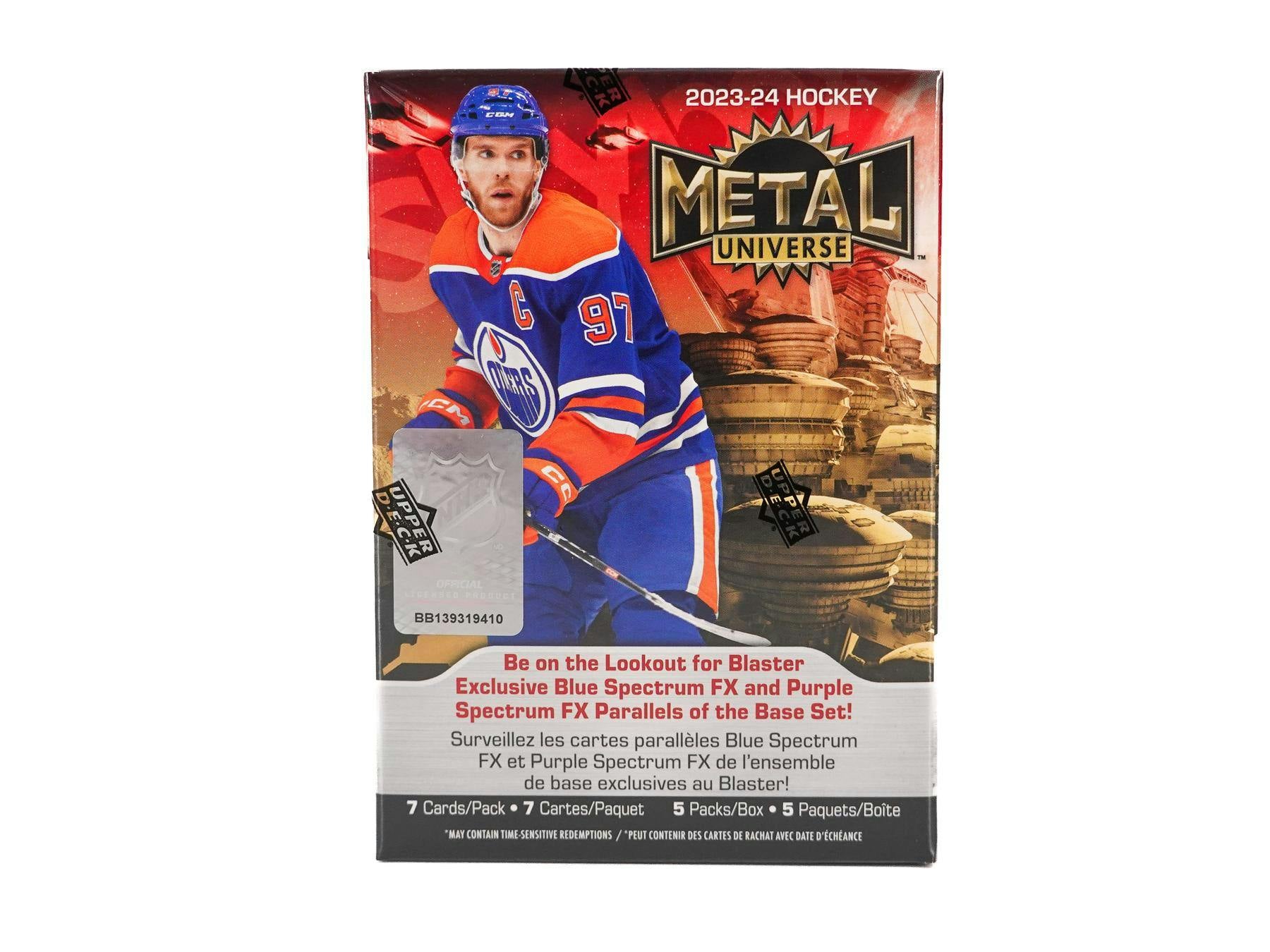 819111_004_102124_jpg 2023-24 Upper Deck Skybox Metal Universe Hockey Blaster Box - Image 1