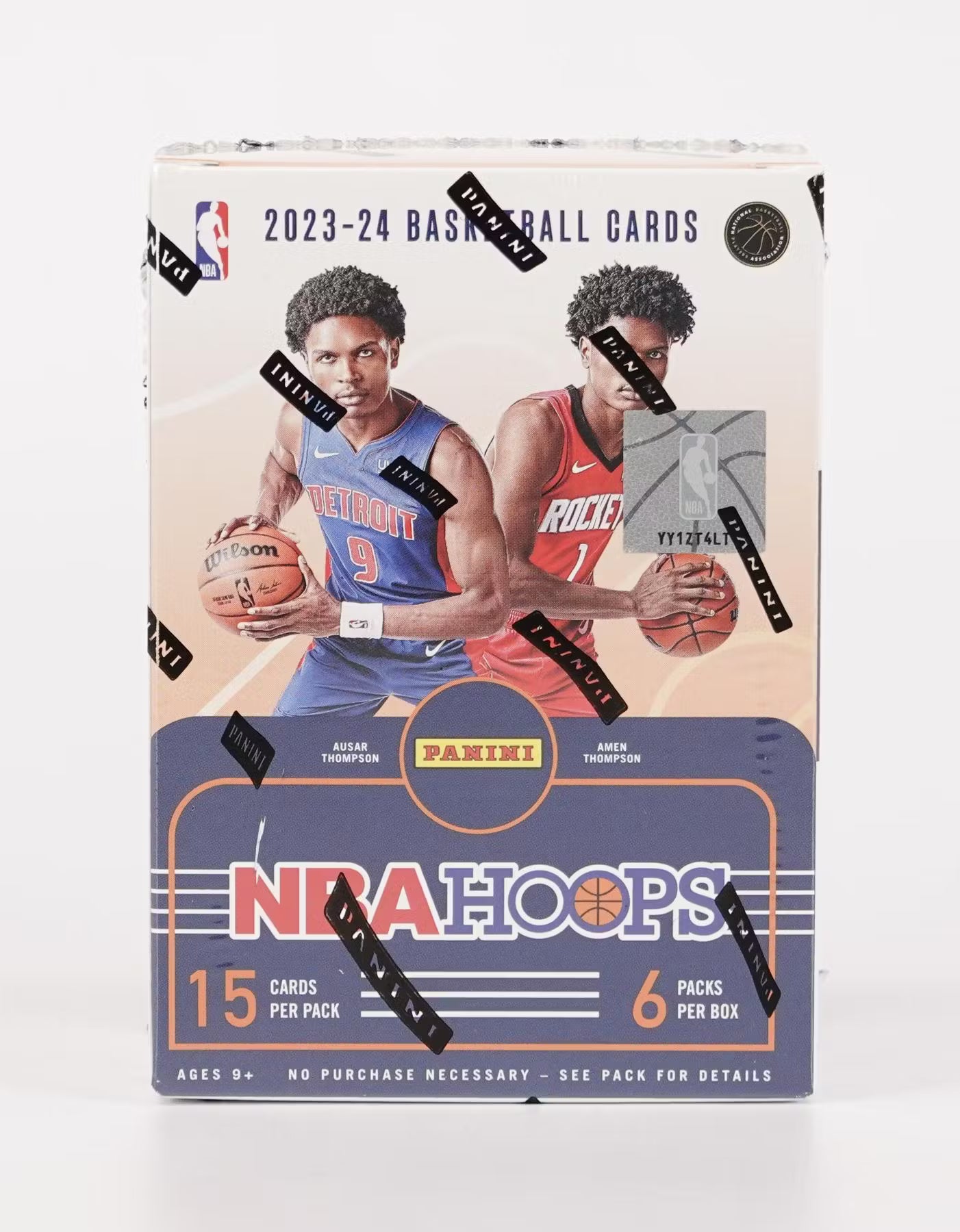 821900_001_112723_jpg 2023/24 Panini NBA Hoops Basketball 6-Pack Blaster Box - Image 1