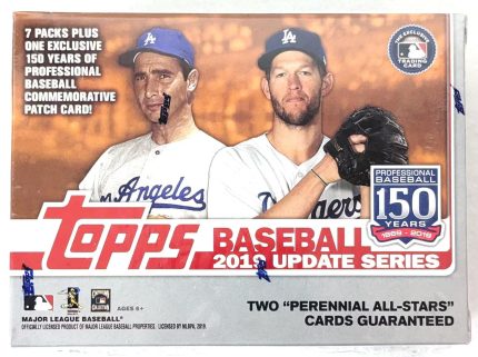 2019 Topps Update Baseball 7-Pack Blaster Box