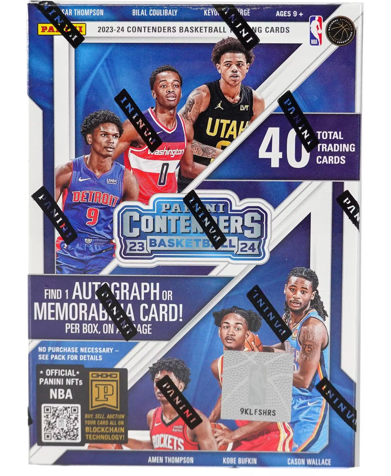 845108_003_070824b_jpg 2023/24 Panini Contenders Basketball 5-Pack Blaster Box - Image 1