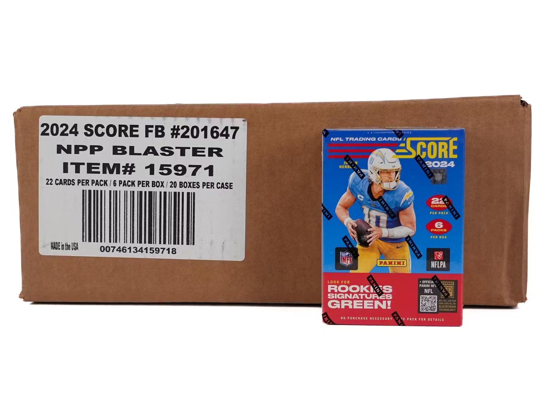 849997_001_091624_jpg 2024 Panini Score Football Blaster 20-Box Case - Image 1