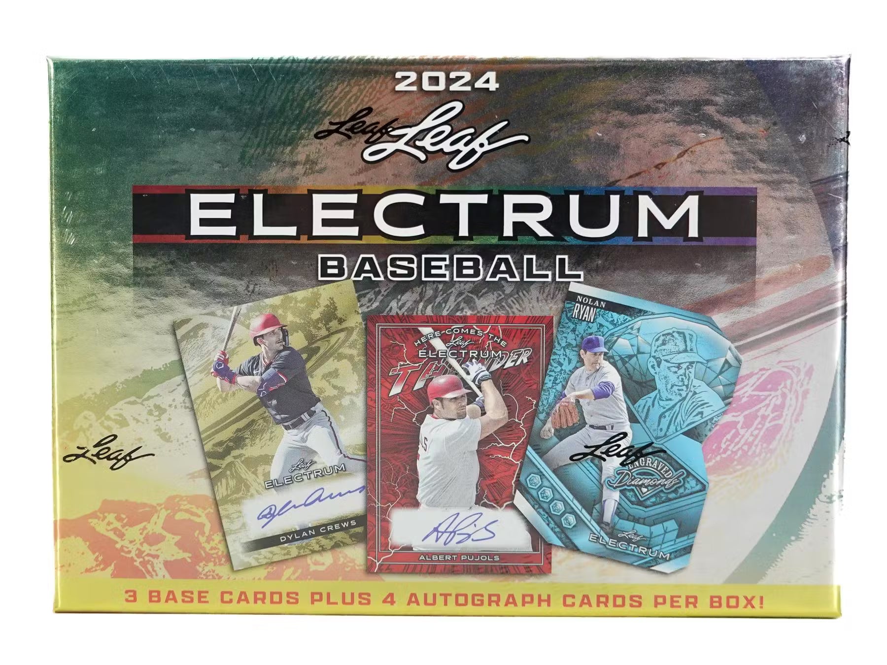 852295_004_082724_jpg 2024 Leaf Electrum Baseball Hobby Box - Image 1
