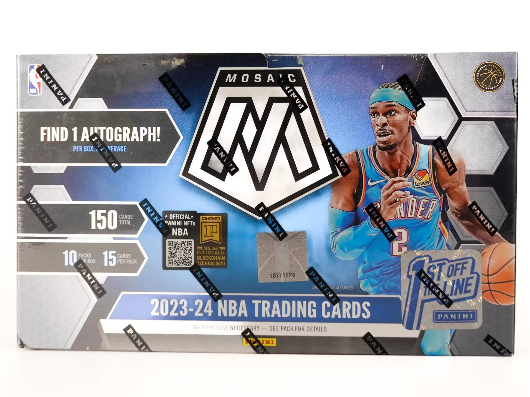 854905_004_080624_jpg 2023/24 Panini Mosaic Basketball 1st Off The Line FOTL Hobby Box - Image 1