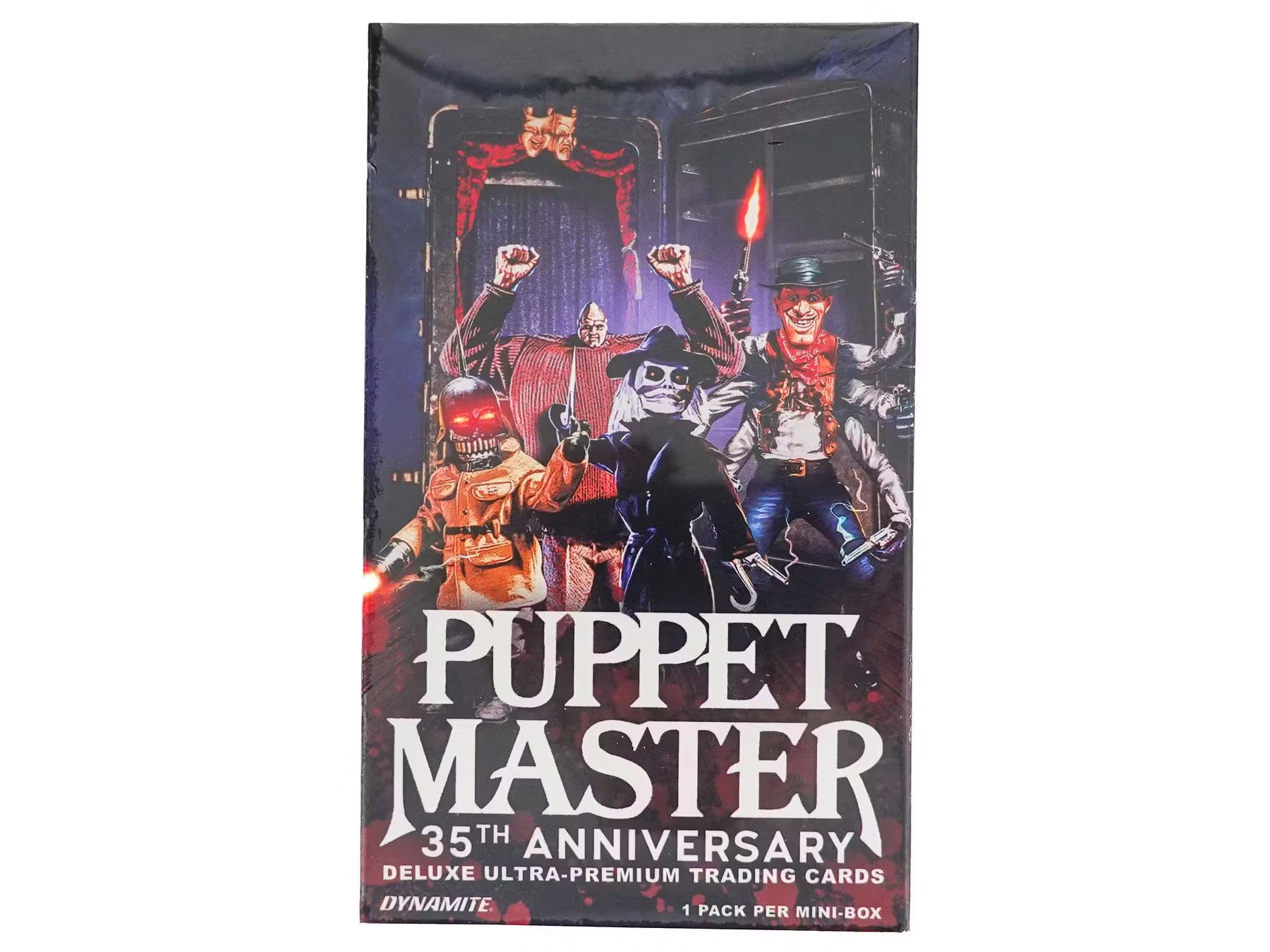 857619_004_020525_jpg Puppet Master 35th Anniversary Trading Cards Deluxe Mini-Box (Dynamite Entertainment 2024) - Image 1