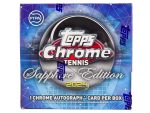2024 Topps Chrome Tennis Sapphire Edition 10-Box Case - Image 2