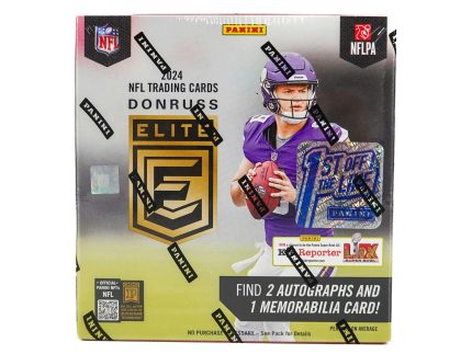 2024 Panini Donruss Elite Football 1st Off The Line FOTL Hobby 12-Box Case