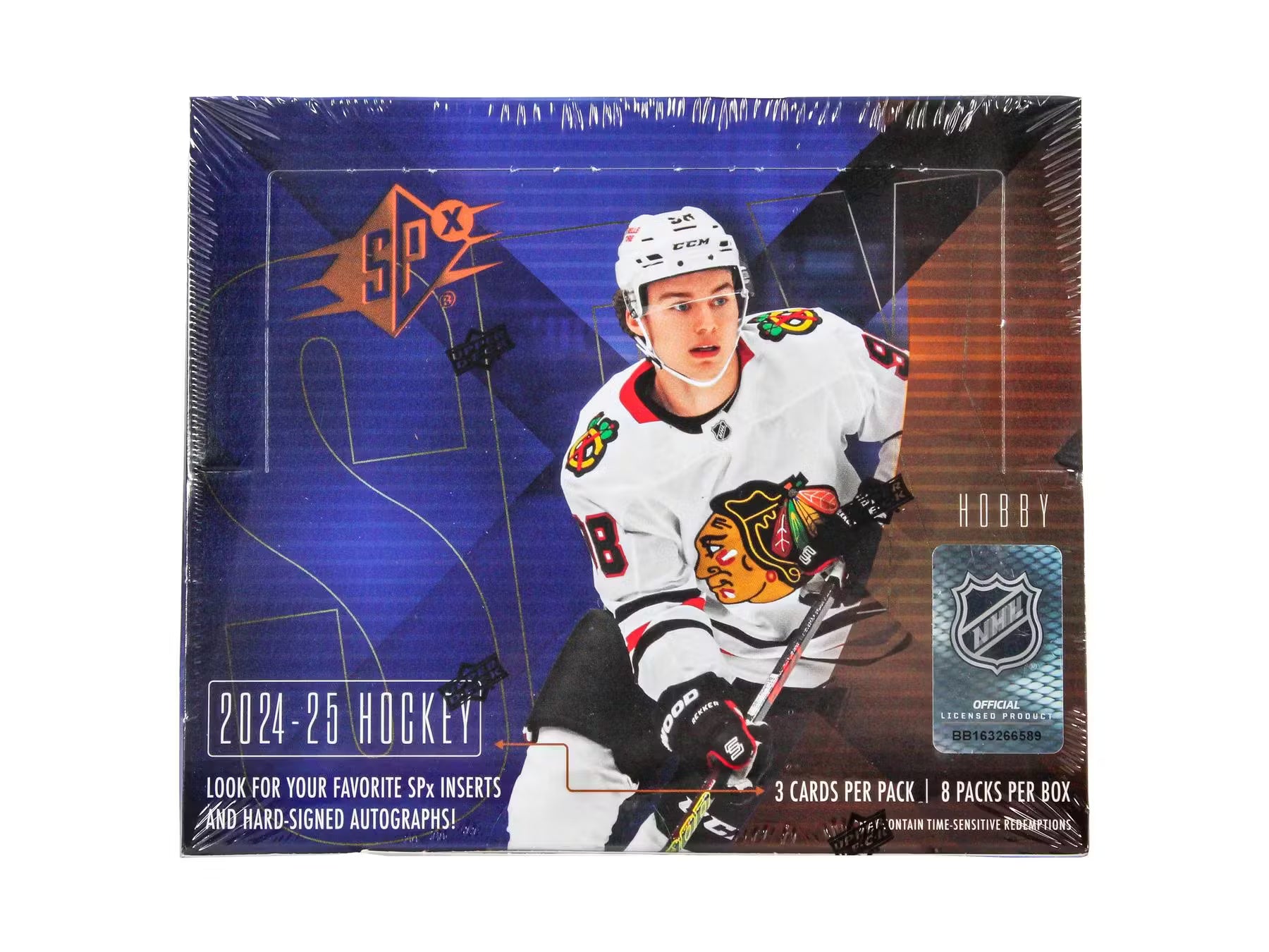 862483_004_040825_jpg_6889a757-8428-4ecc-9d56-d5e185f1a9b3 2024-25 Upper Deck SPx Hockey Hobby Box - Image 1