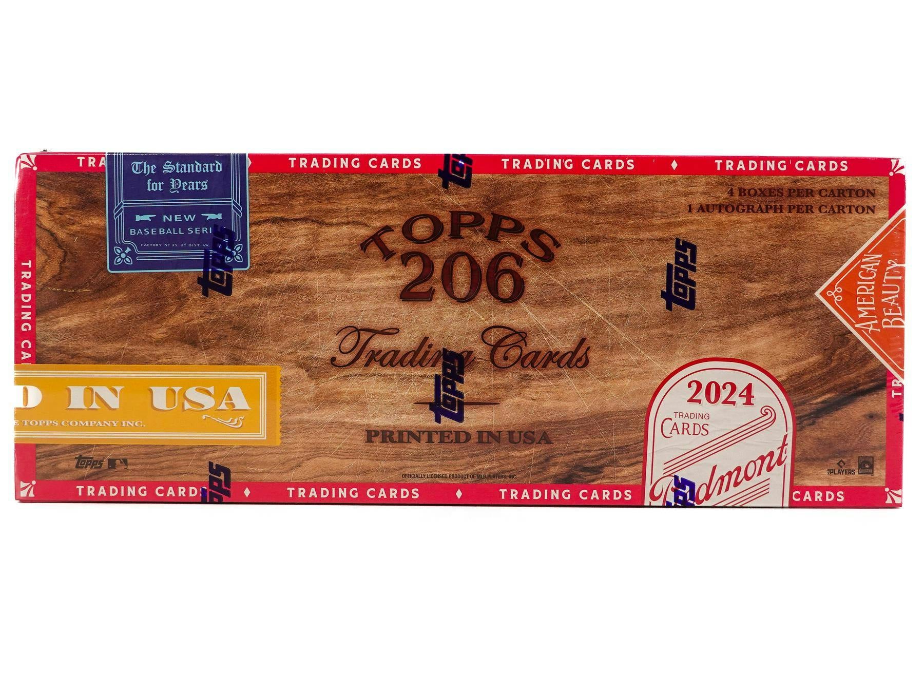 863996_001_110424_jpg_6427b196-30a2-447f-abb7-721e37416d13 2024 Topps 206 Baseball 4-Box Case Carton - Image 1