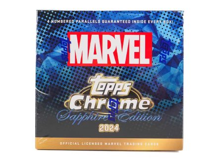 2024 Topps Marvel Chrome Sapphire Hobby Box