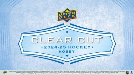 2024-25 Upper Deck Clear Cut Hockey Hobby 30-Box Case