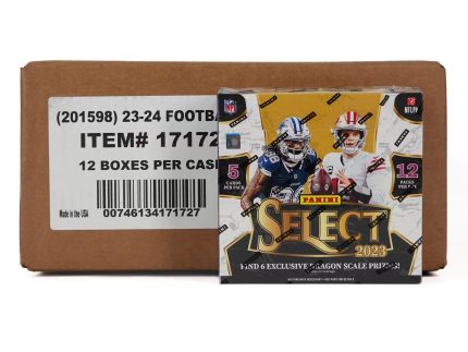 2023 Panini Select Football International Hobby 12-Box Case