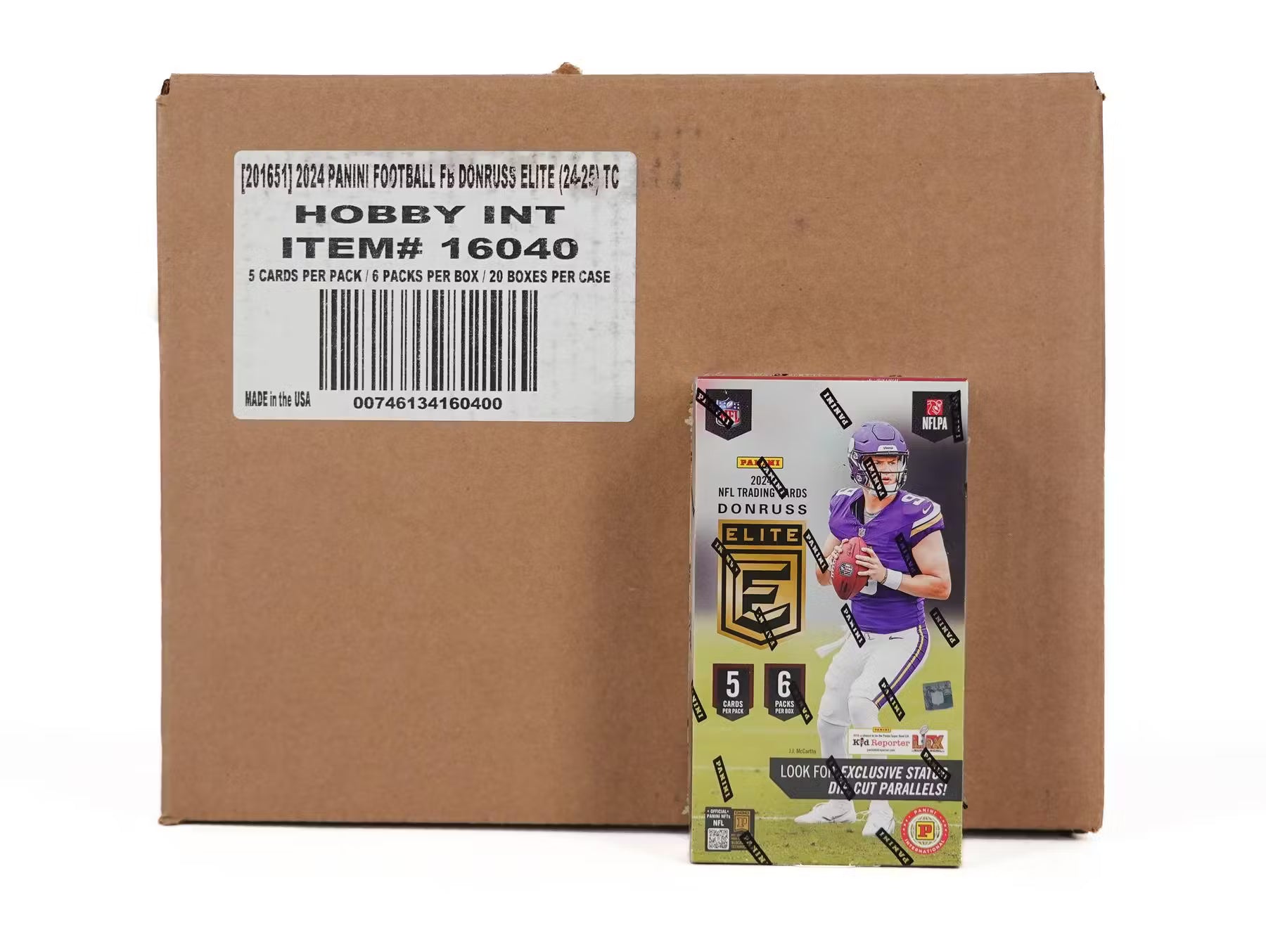 867962_001_112724_jpg 2024 Panini Donruss Elite Football International Hobby 20-Box Case - Image 1