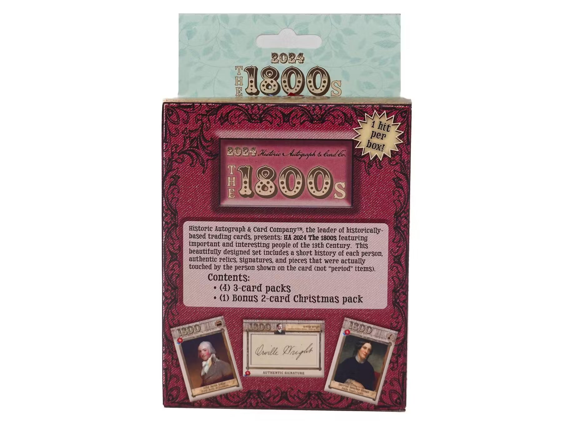 869625_004_123024_jpg The 1800s Trading Cards Hobby Box (Historic Autographs 2024) - Image 1