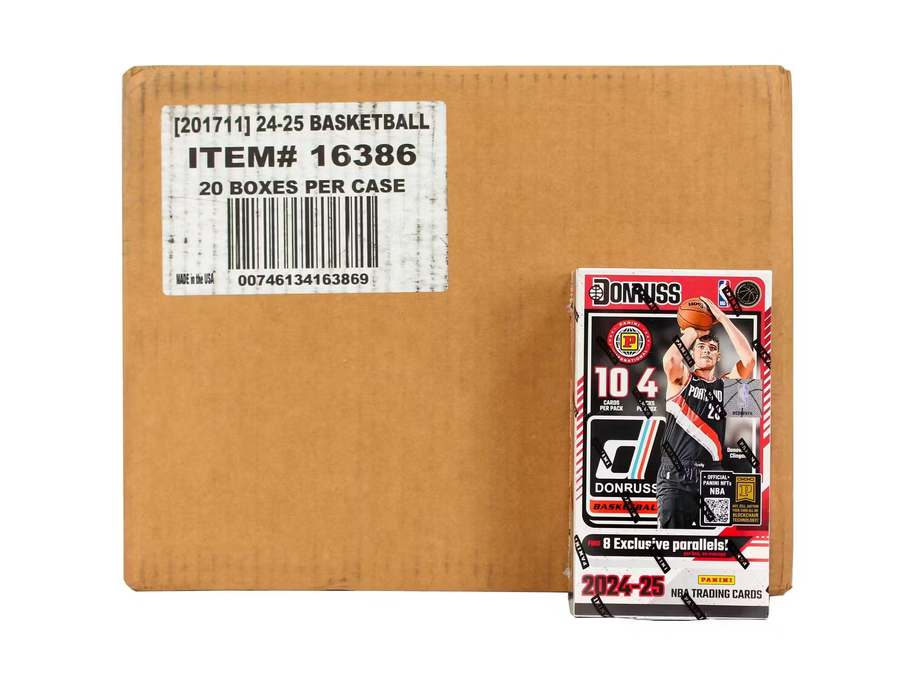 880967_001_040225_jpg 2024-25 Panini Donruss Basketball International Hobby 20-Box Case - Image 1