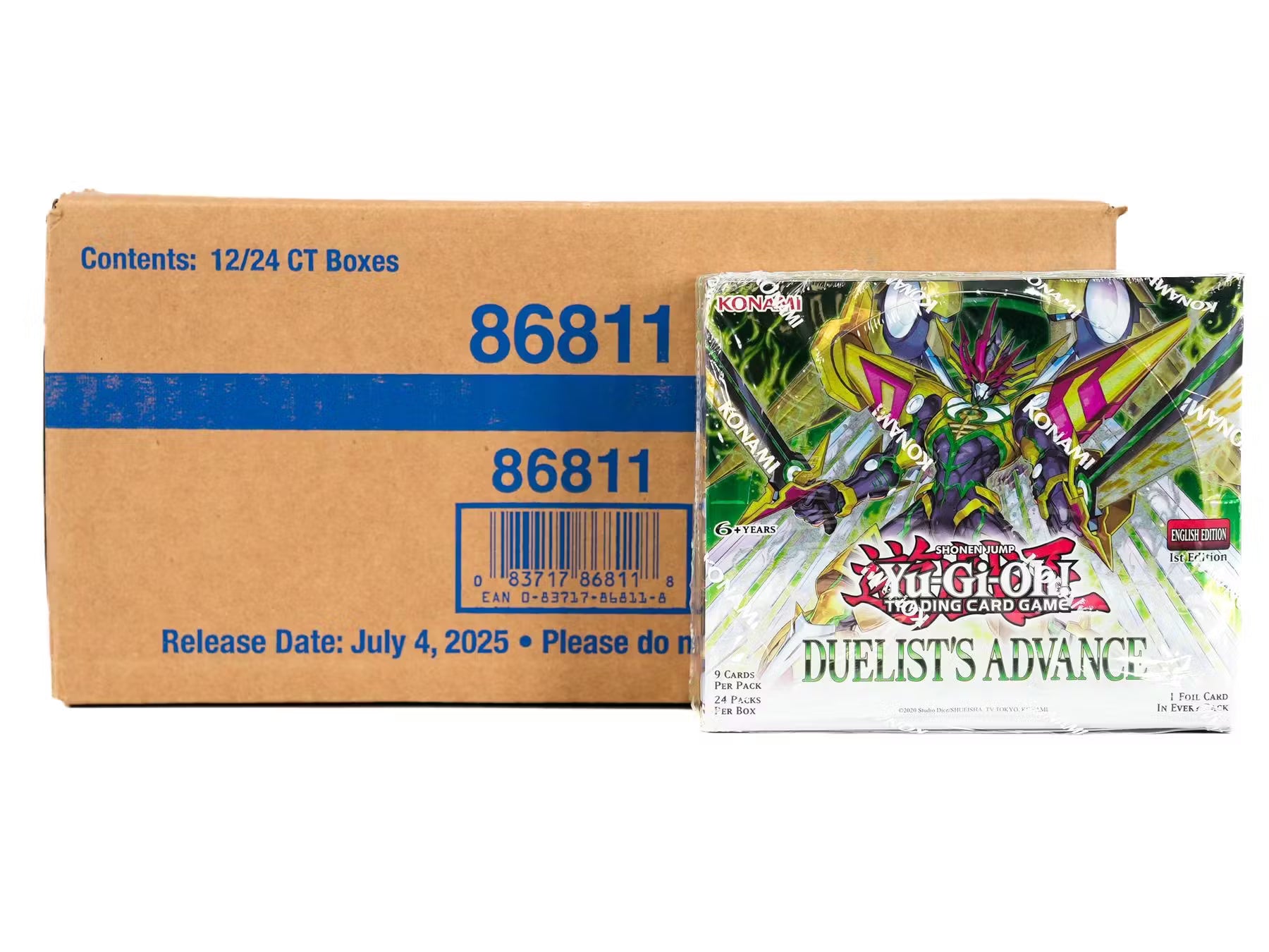 883713_001_070125_jpg Yu-Gi-Oh Duelist's Advance Booster 12-Box Case - Image 1